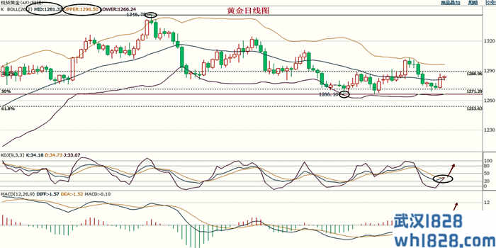 5.25原油低位双底金价有望突破下周的走势预测